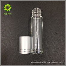 Cuidado cosmético para o rolo do perfume vidro 5ml em recipientes finos do rolo de garrafa para o rolo do perfume sobre